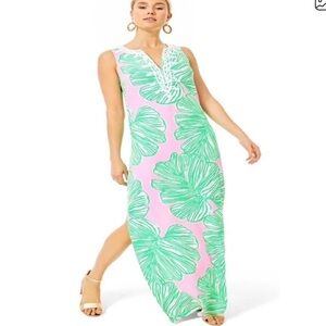 Lilly Pulitzer Carlotta stretch Maxi, NWT, size 12